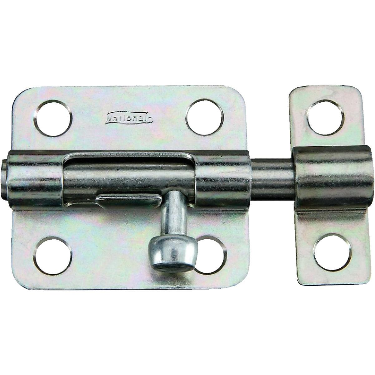 National Hardware 2-1/2 In. Zinc Steel Door Barrel Bolt