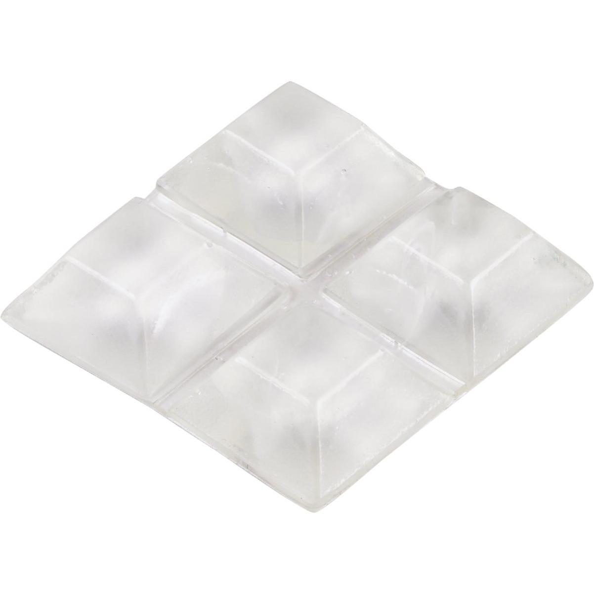Do it 1/2 In. Square Opaque Furniture Bumpers (9-Count)