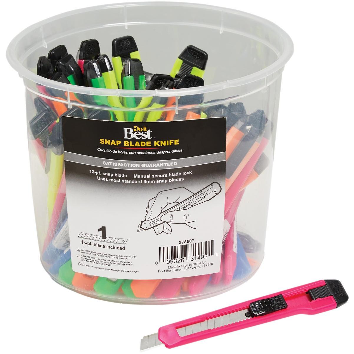 Do it 9 mm 13-Point Snap-Off Knife Display