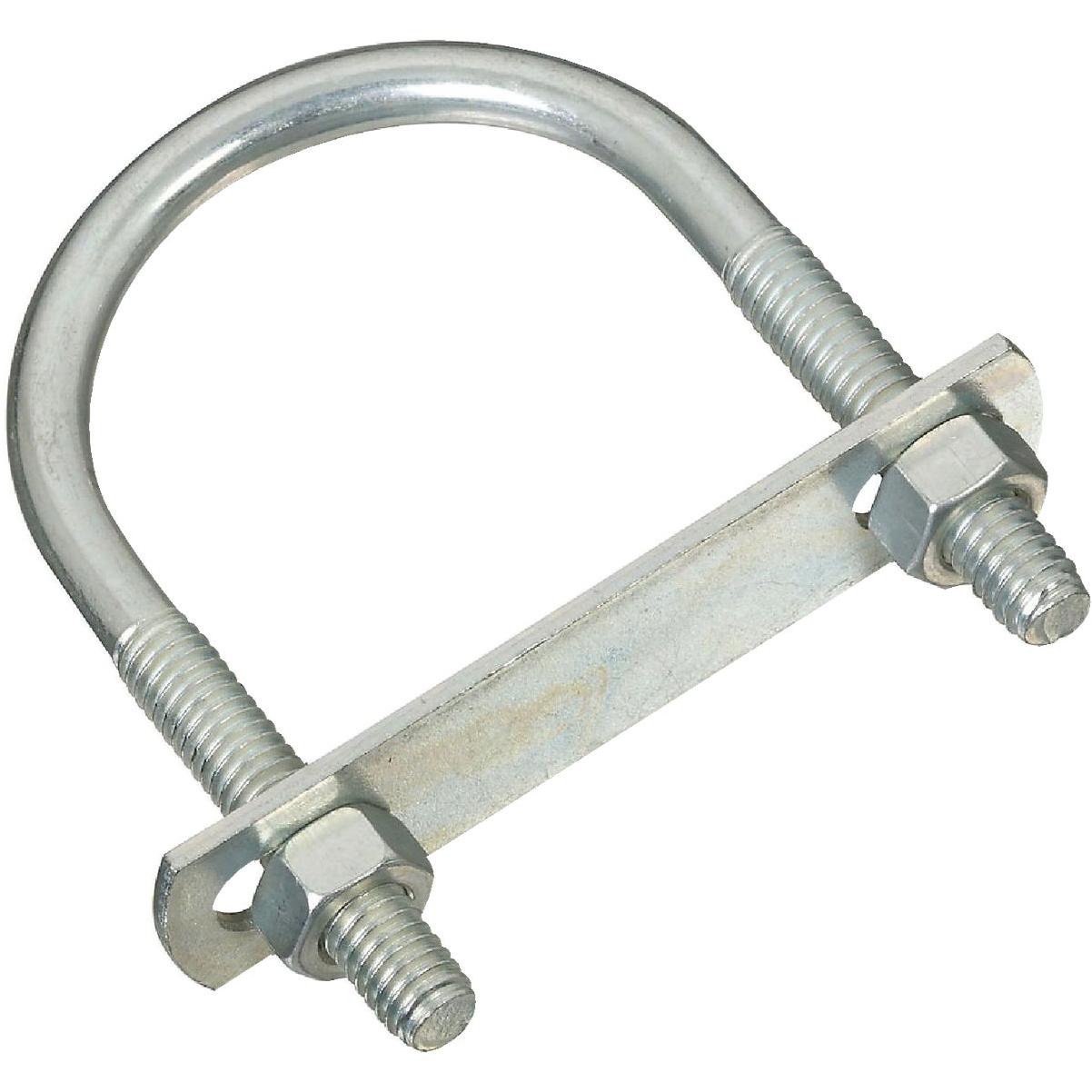 National Hardware 5/16 In. x 2 In. x 3-1/4 In. Zinc Round U Bolt