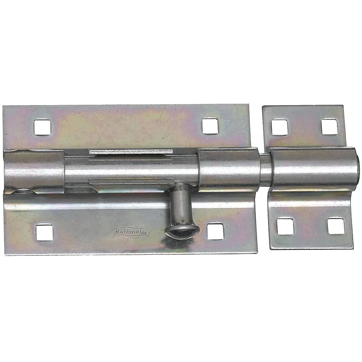 National Hardware 5 In. Zinc Extra Heavy Door Barrel Bolt
