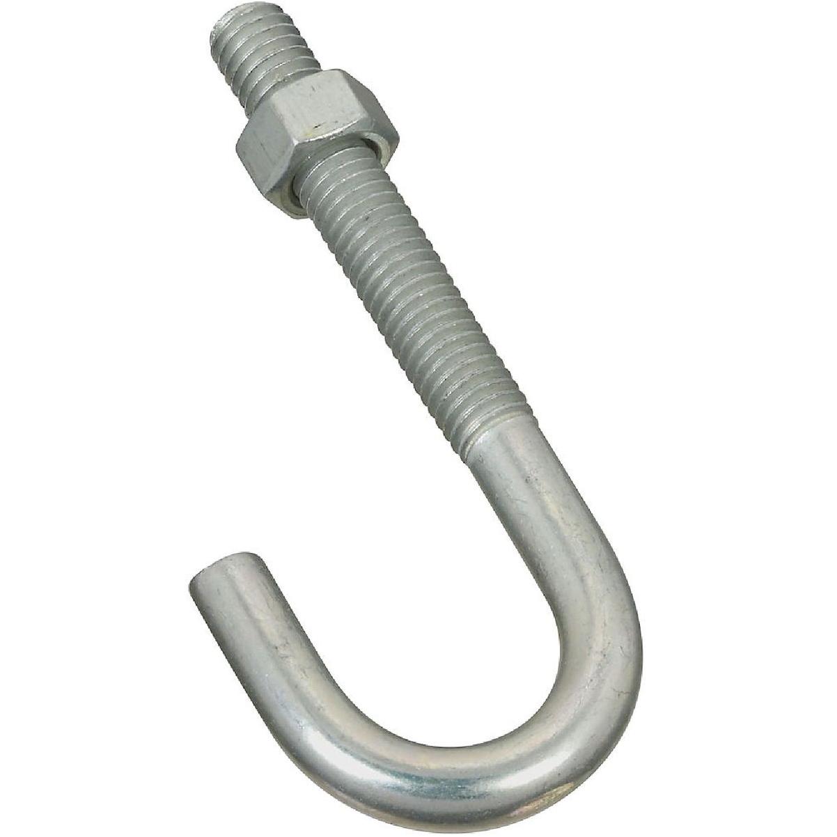 National Hardware 3/8 In. x 3-3/4 In. Zinc J Bolt