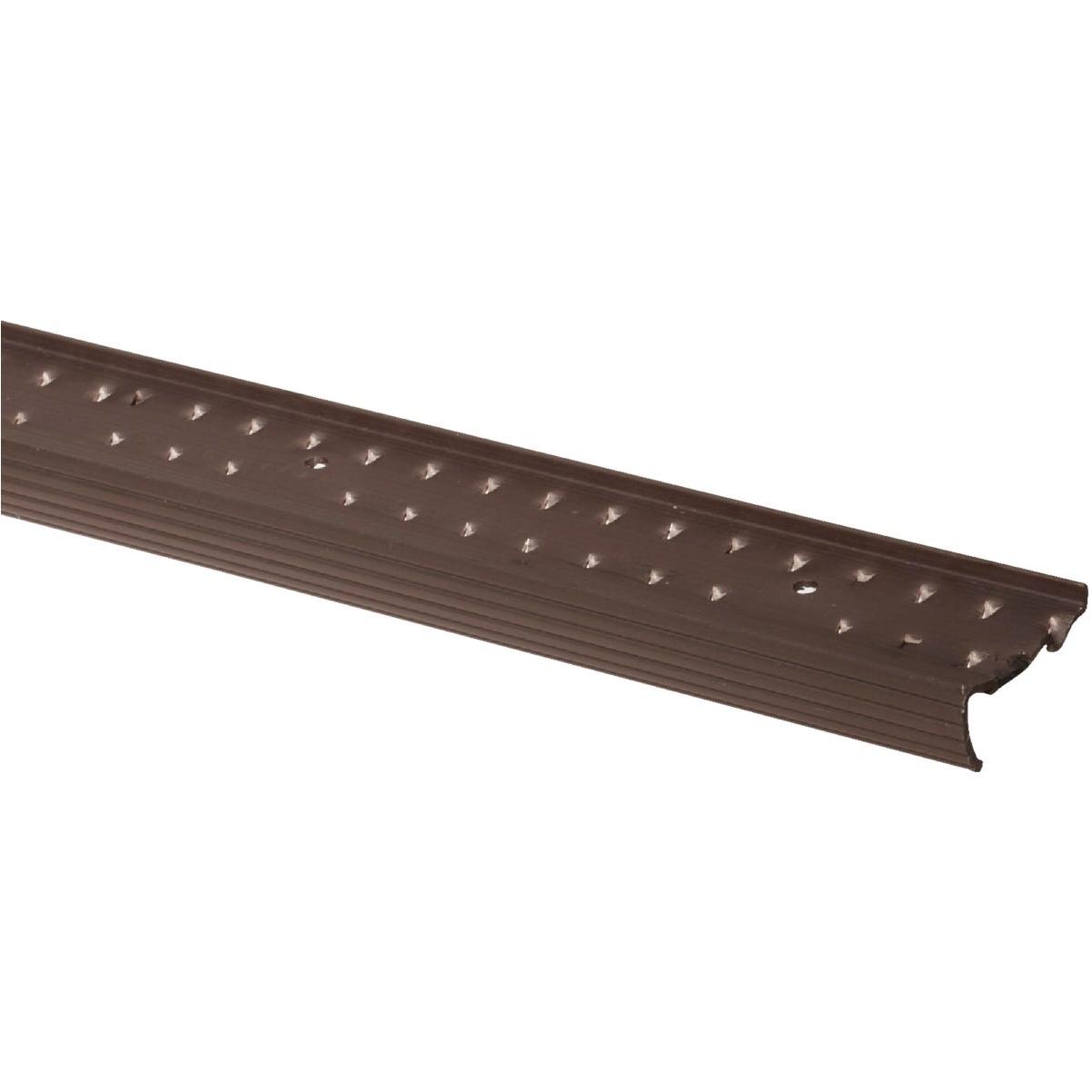 M-D Building Products Pewter 1-3/8 In. x 6 Ft. Aluminum Carpet Gripper