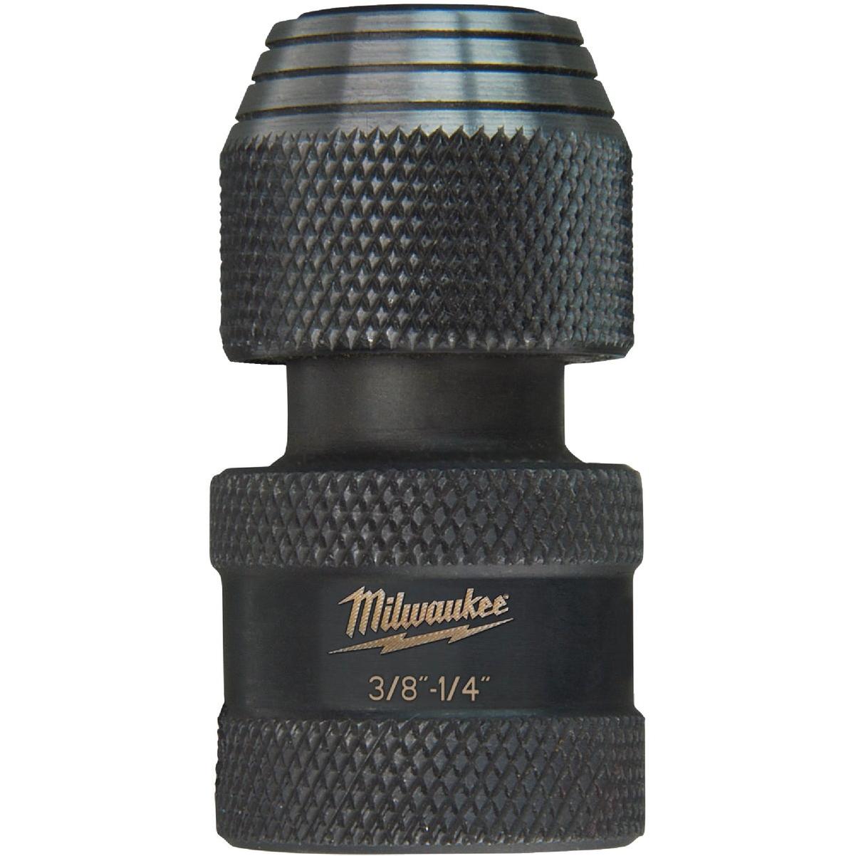 Milwaukee SHOCKWAVE 3/8 In. Square to 1/4 In. Socket Adapter