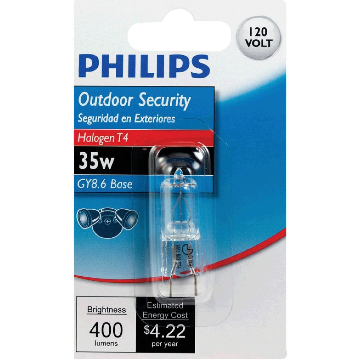 Philips 35W 120V Clear GY8.6 Base T4 Halogen Special Purpose Light Bulb