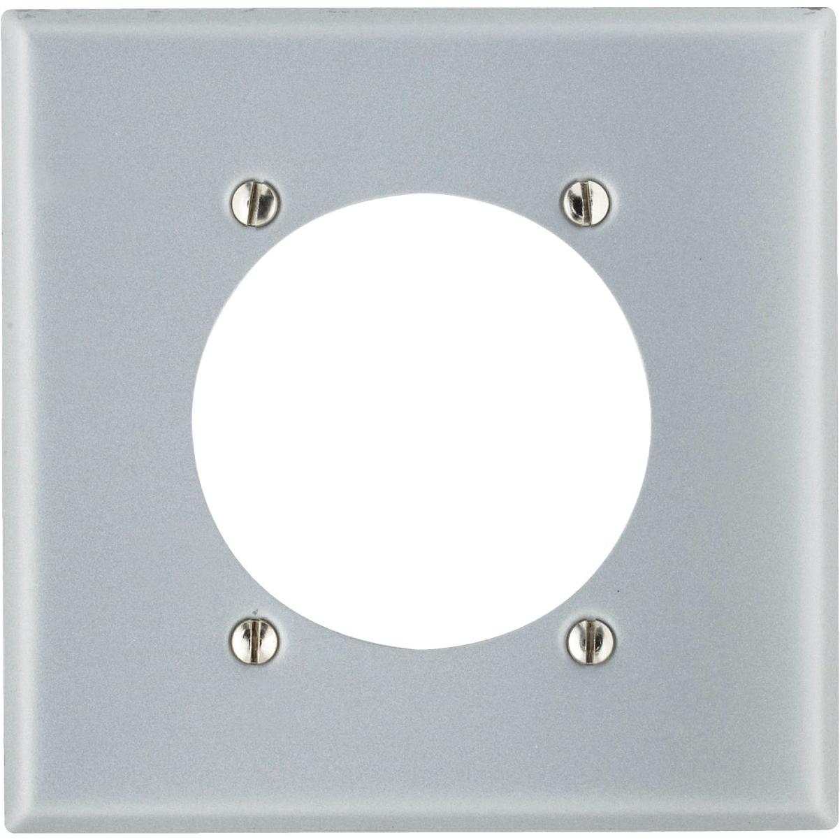 Leviton 2-Gang Steel Range/Dryer Wall Plate