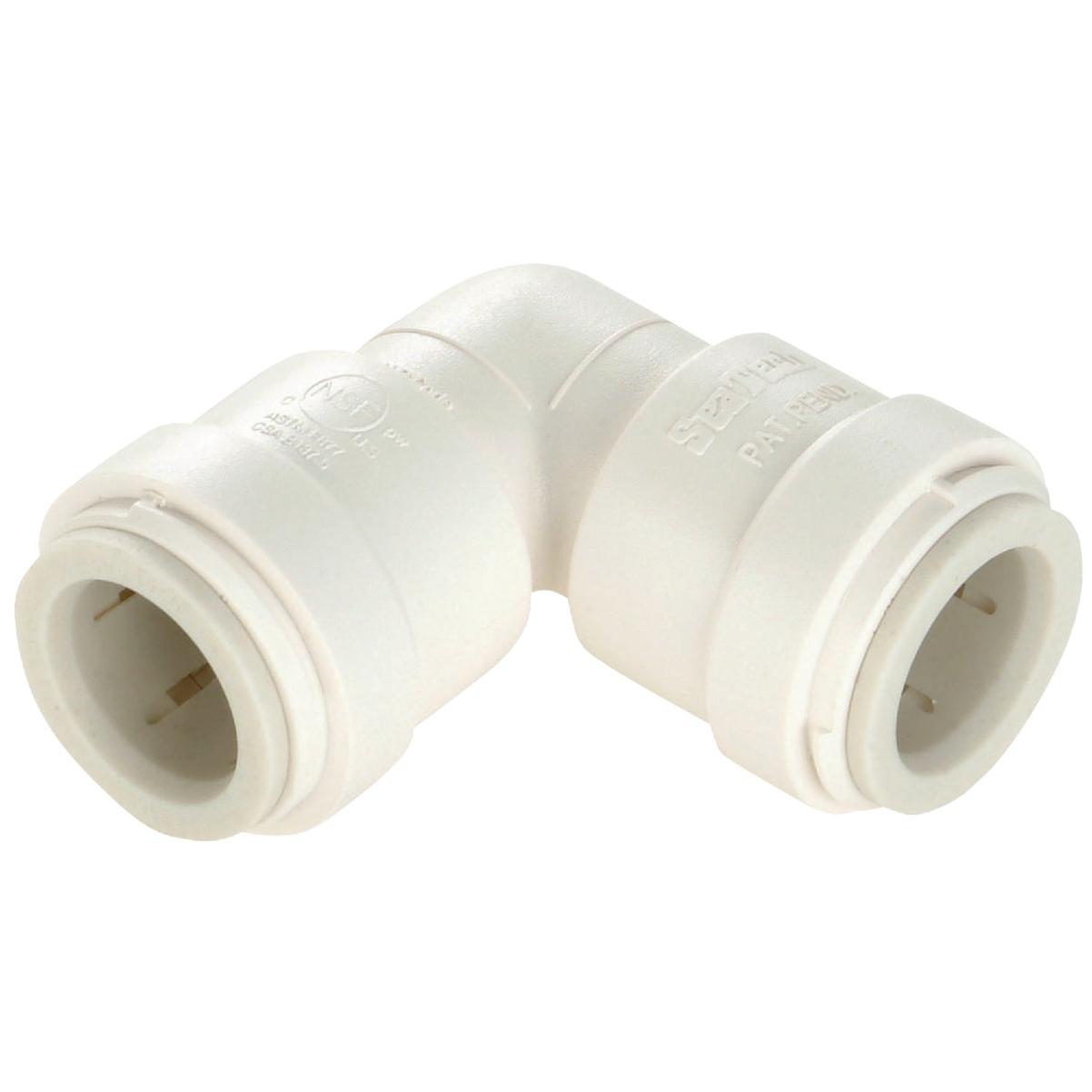 Watts 3/4 In. x 3/4 In. CTS 90 Deg. Quick Connect Plastic Elbow (1/4 Bend)