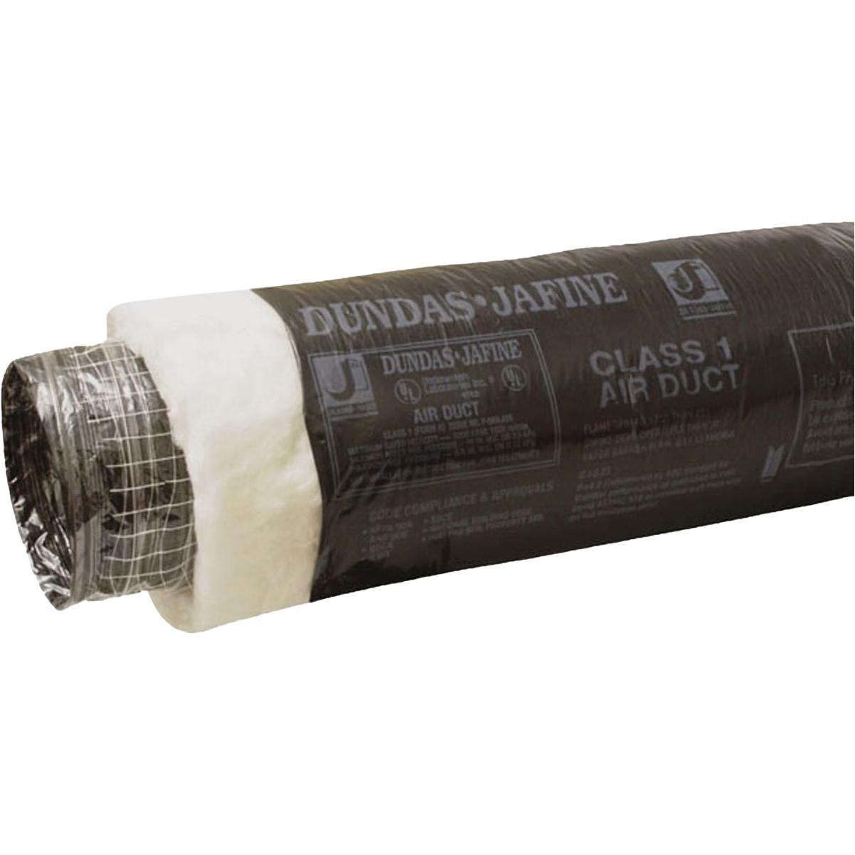 Dundas Jafine 4 In. I.D. x 25 Ft. R6.0 Black Jacket Flexible Insulated Ducting