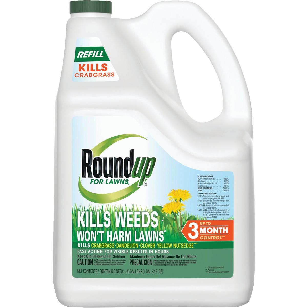 RoundUp Roundup For Lawns 1.25 Gal. Refill Northern Formula Weed Killer Sheraton Mall