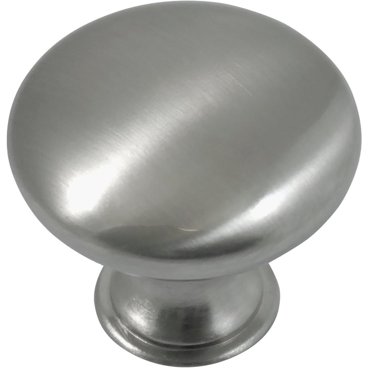 Laurey 1-3/8 In. Brushed Satin Nickel Hollow Steel Cabinet Knob