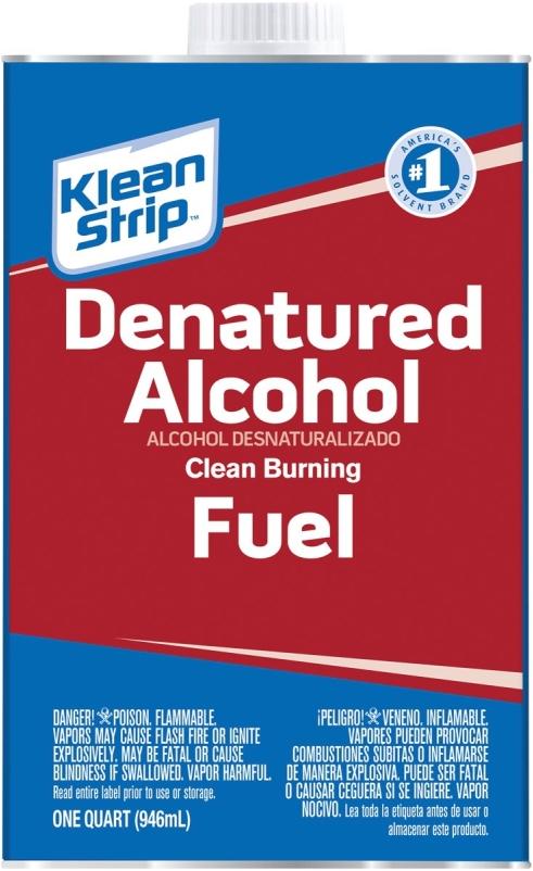 Klean Strip QKSP94005 Mineral Spirit Thinner, Liquid, Solvent, Light  Yellow, 1 qt, Can