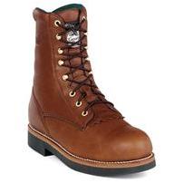 Georgia Boot Farm and Ranch Lacer Men s 8 in. Work Boots Size