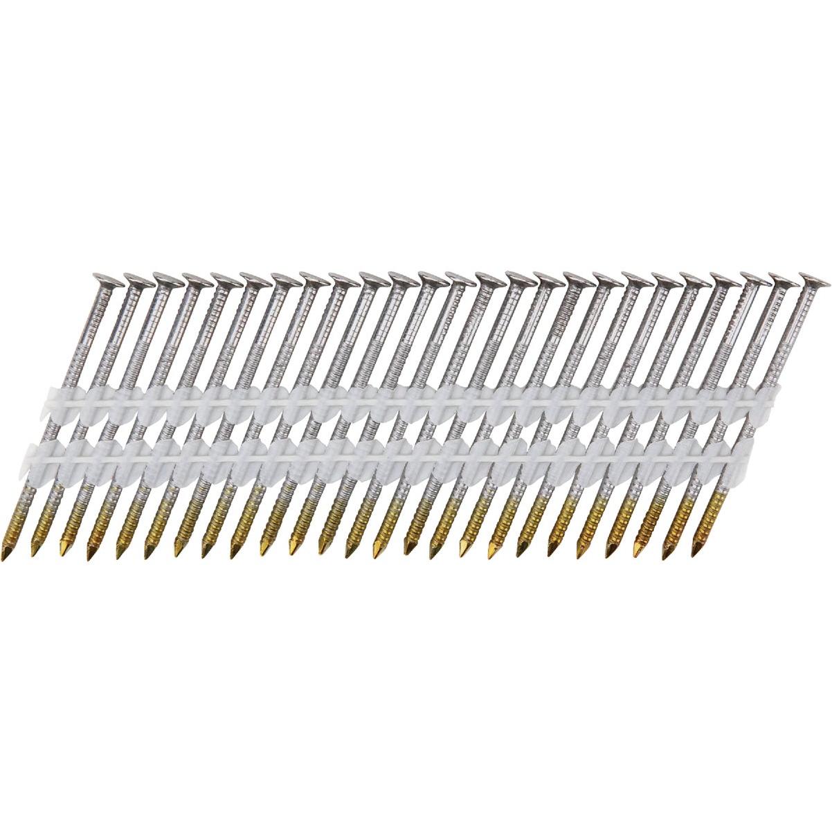 Pro-Fit 2-3/8 In. x 0.113 In. 21 Degree Plastic Strip Ring Shank Round Head Brite Framing Stick Nails (5000 Ct.)