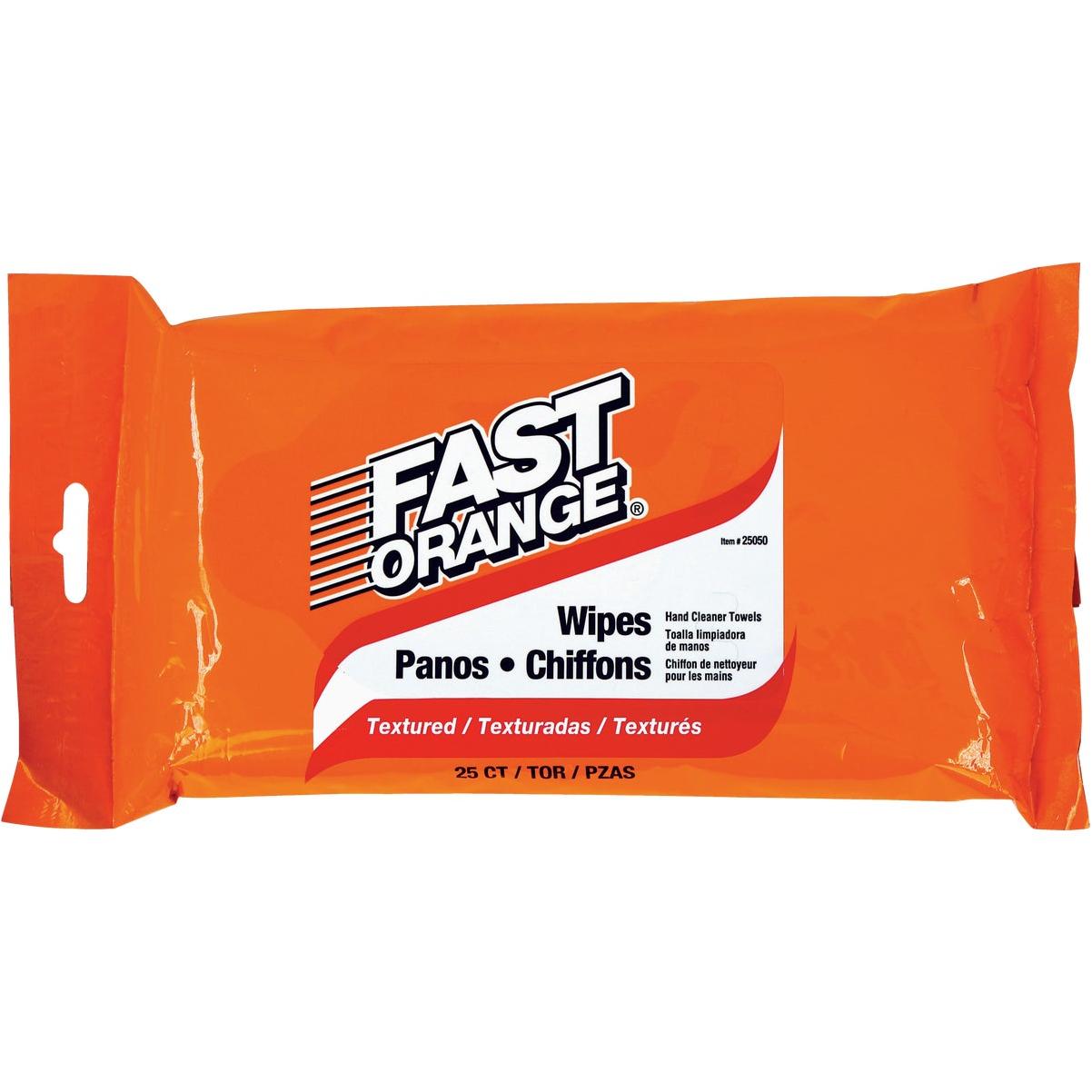 PERMATEX Citrus Pop-up Dispenser Hand Cleaner Wipes, (25 Ct.)