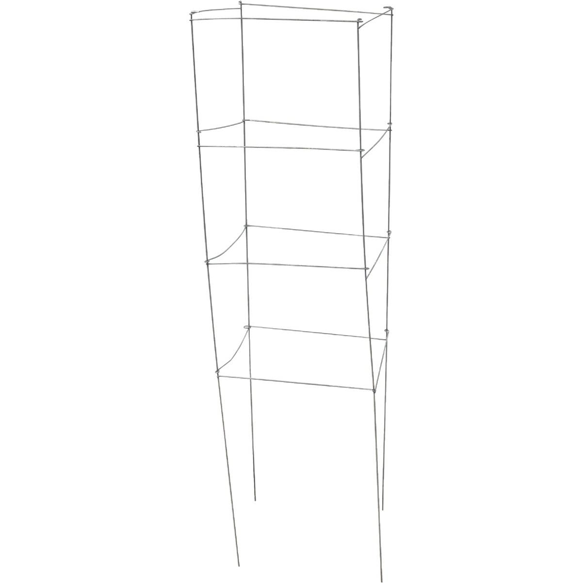 Panacea 46 In. Galvanized Wire Square Tomato Cage Tower