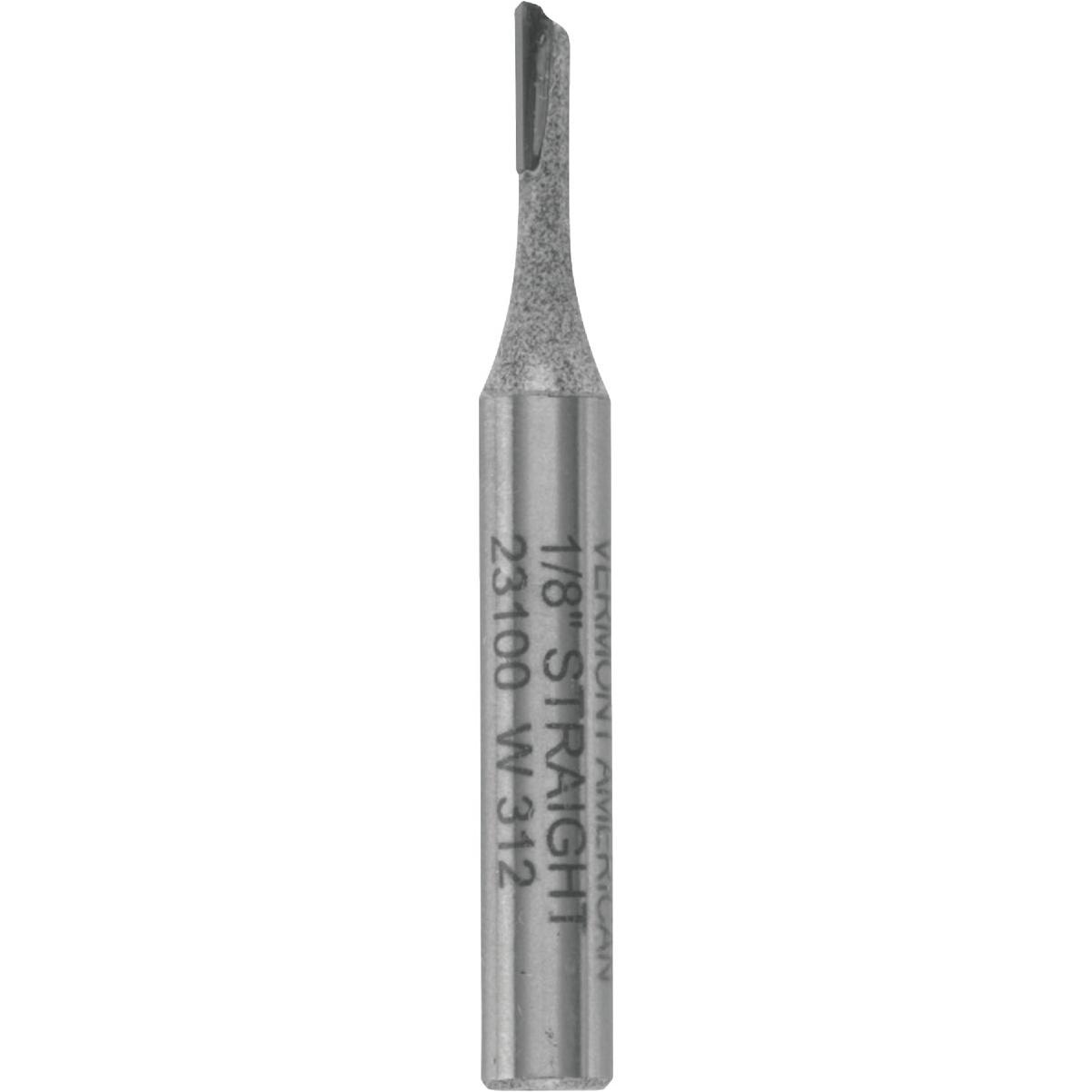 Vermont American Carbide Tip 1/8 In. Straight Bit