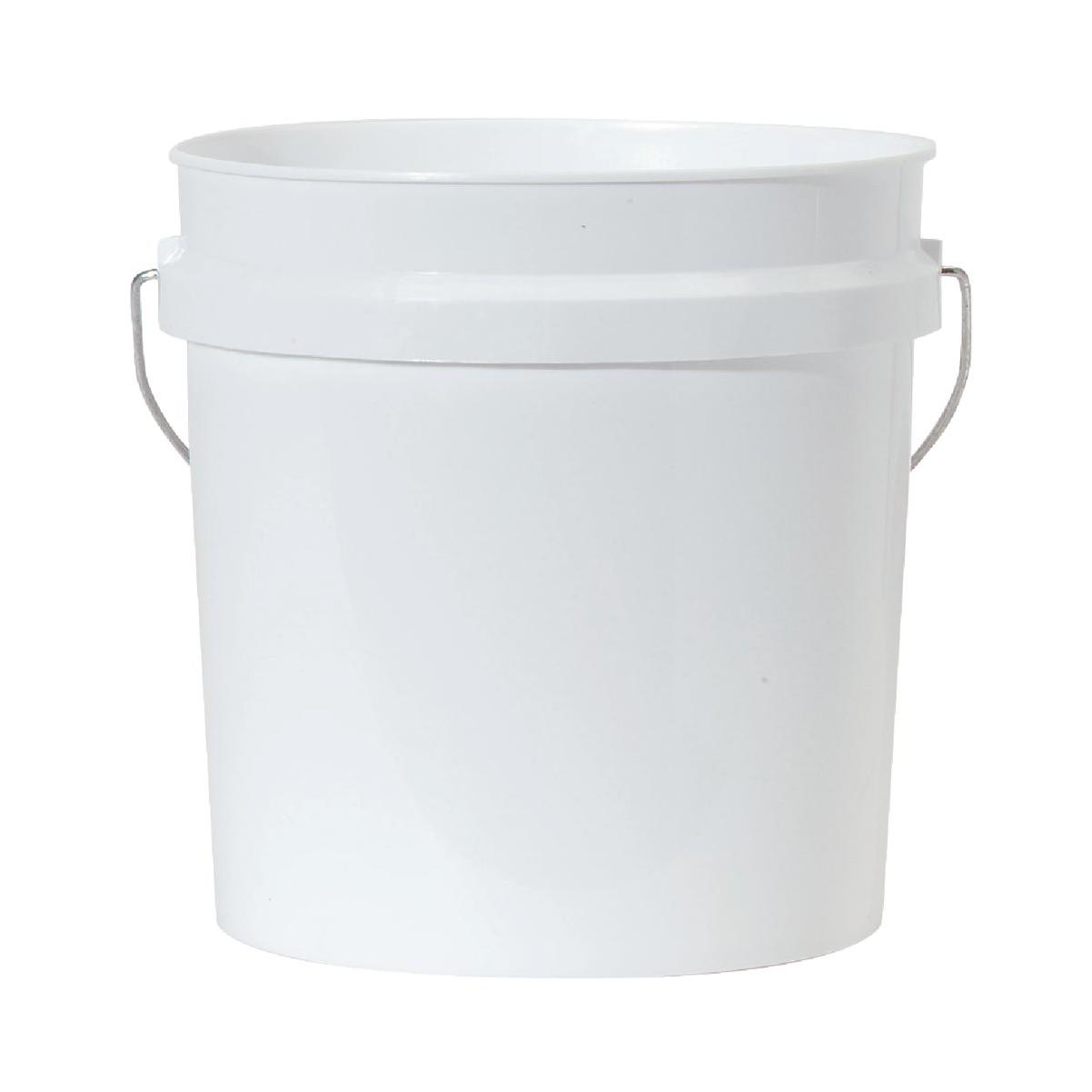 Leaktite 2 Gal. White Plastic Bucket