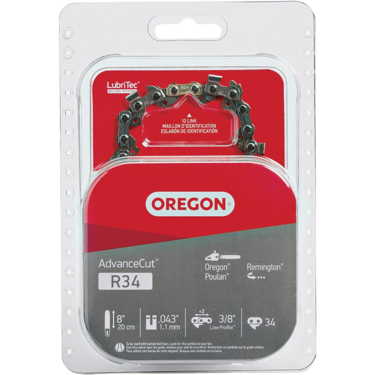 Oregon AdvanceCut 8 In. 34-Link Pole Saw Chain
