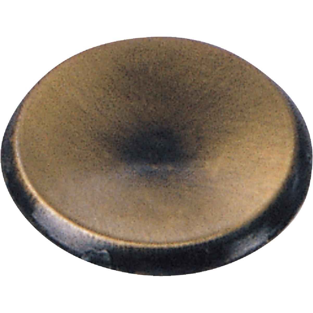 Laurey Modern Standards 1-1/2 In. Dia. Antique Brass Concave Cabinet Knob