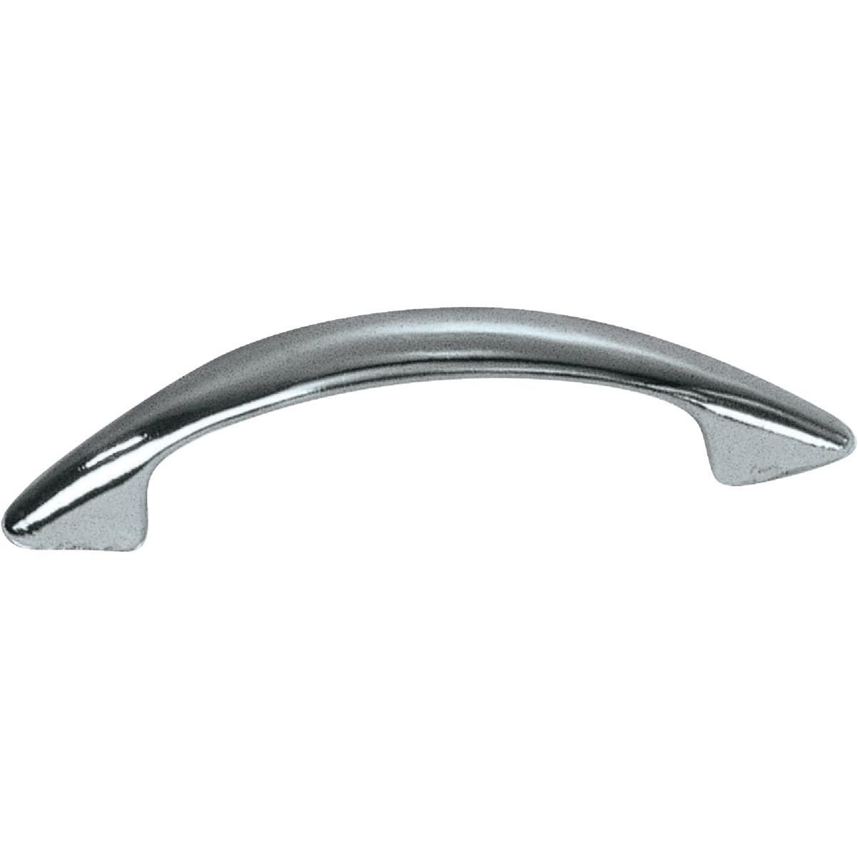 Laurey Modern Standards 3 In. Center-To-Center Polished Chrome Cabinet Drawer Pull