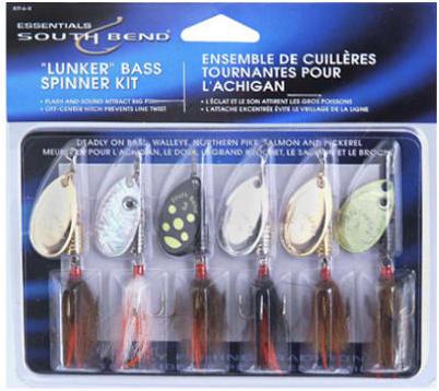 BadRiver 6-Piece Spinner Fishing Lure Kit
