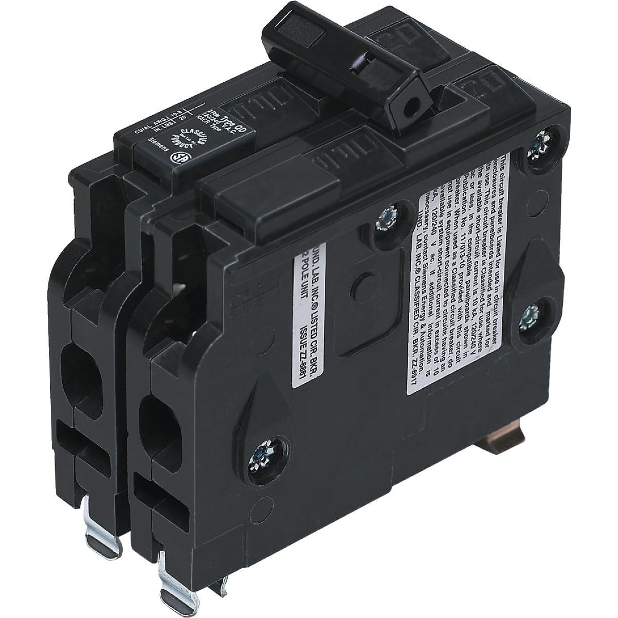 Connecticut Electric 40A Double-Pole Standard Trip Packaged Replacement Circuit Breaker For Square D