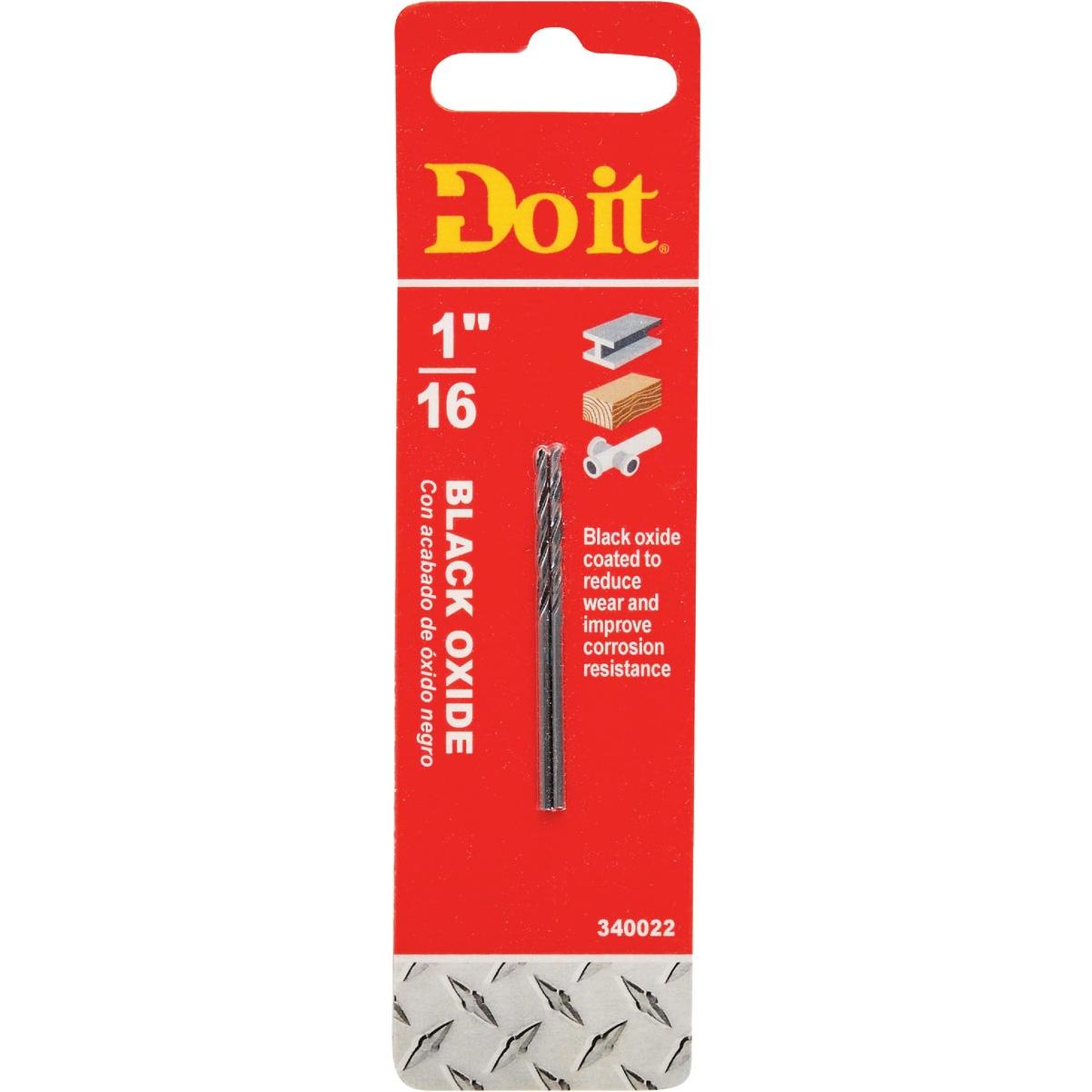 Do it 1/16 In. Black Oxide Drill Bit