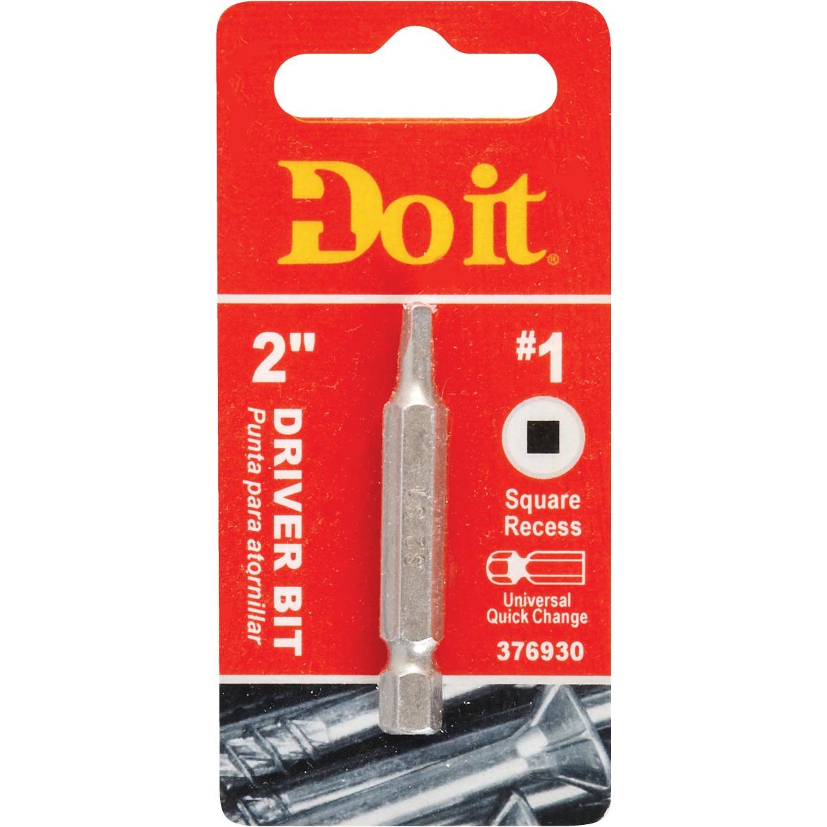Do it #1 Square Recess 2 In. Power Screwdriver Bit