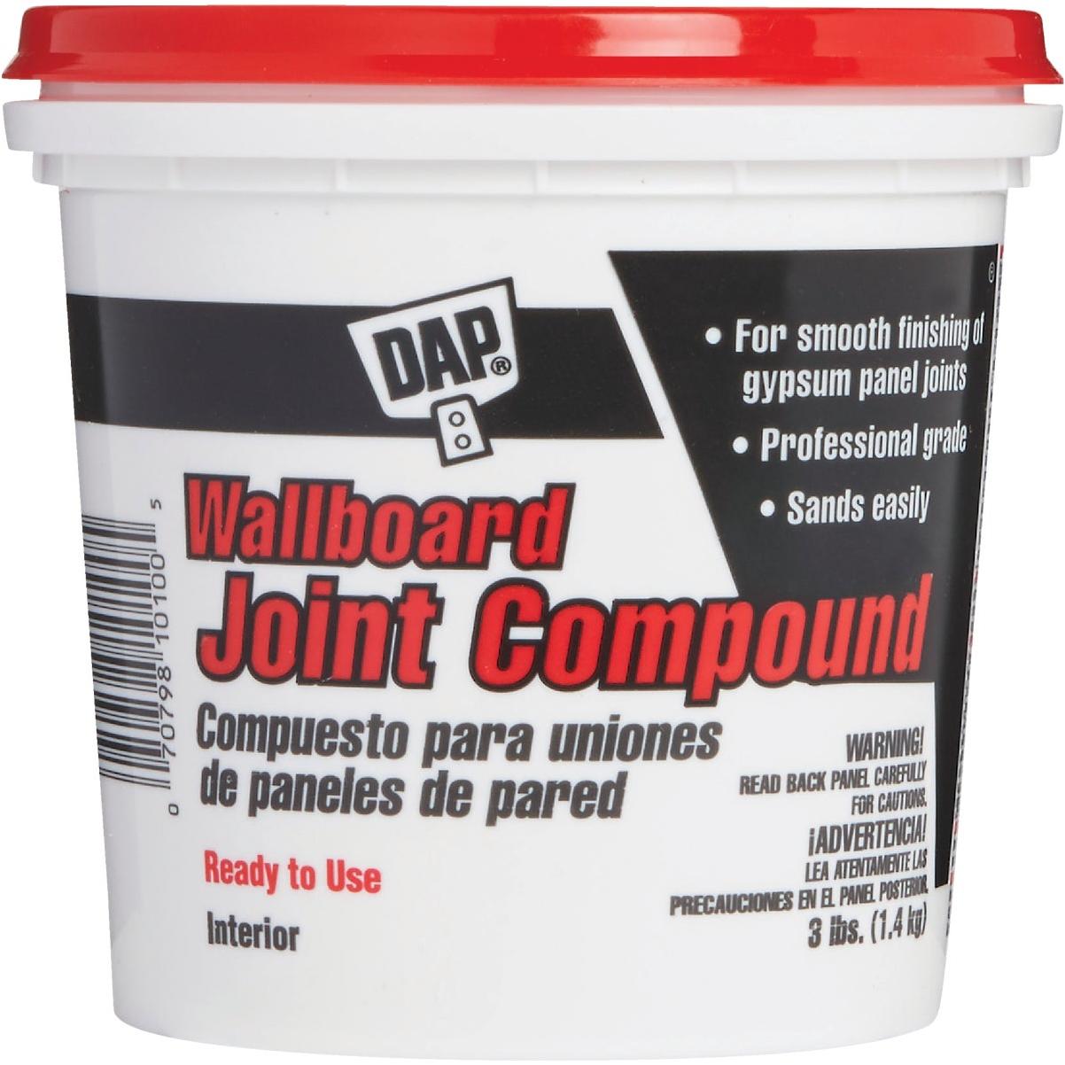 Dap 3 Lb. Pre-Mixed Latex Wallboard Drywall Joint Compound