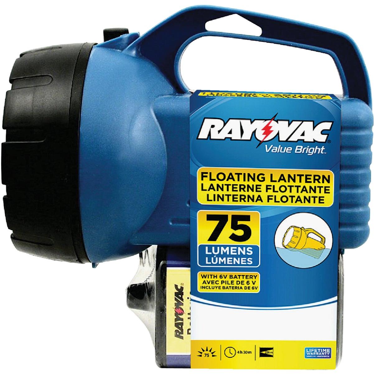 Rayovac 7 In. W. x 7.5 In. H. Plastic Lantern
