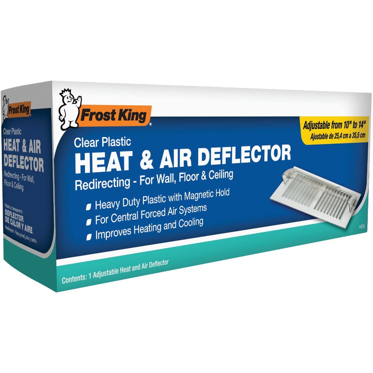 Frost King 10 In. to 14 In. Multi-Use Heat and Air Deflector