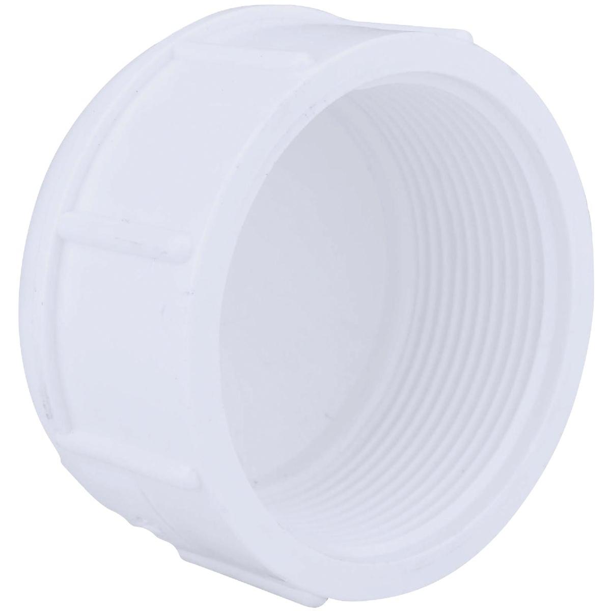 2 Inch Fip Schedule 40 Threaded Pvc Cap - Model Pvc 02117 1800ha