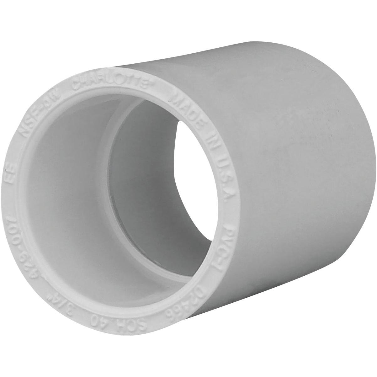 Charlotte Pipe 3/4 In. Sch. 40 PVC Coupling 
