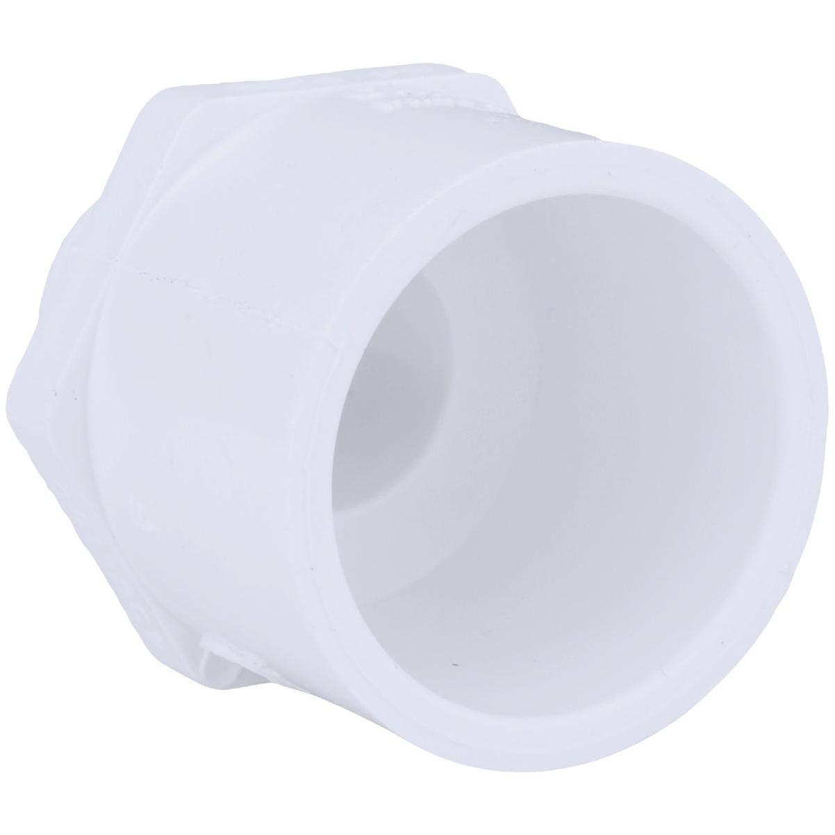 Charlotte Pipe 3/4 In. x 1 In. Schedule 40 Male PVC Adapter