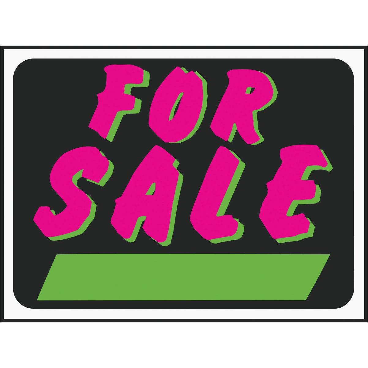 Hy-Ko 9x12 Plastic Sign, For Sale