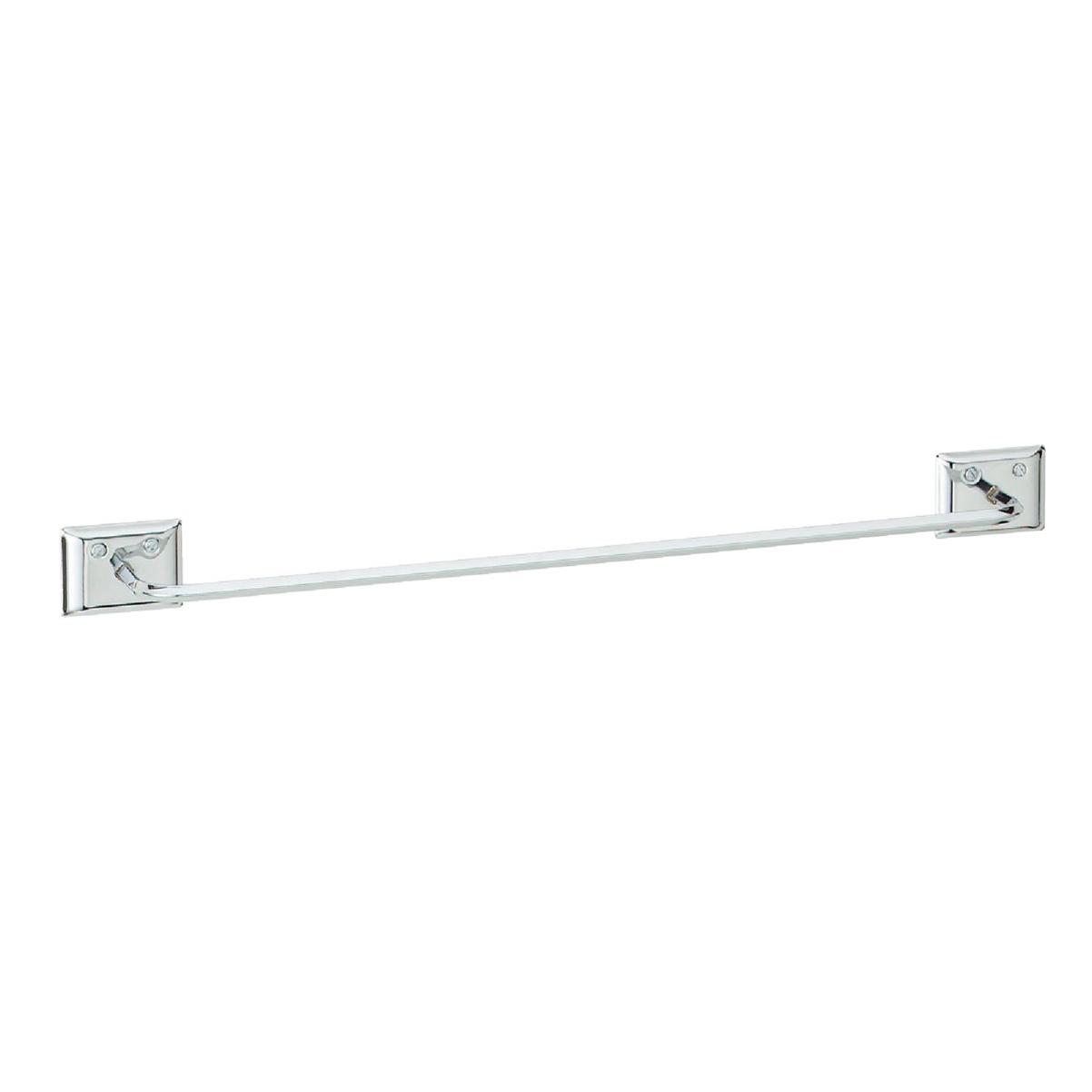 Decko Diamond Bar Design 18 In. Chrome Towel Bar