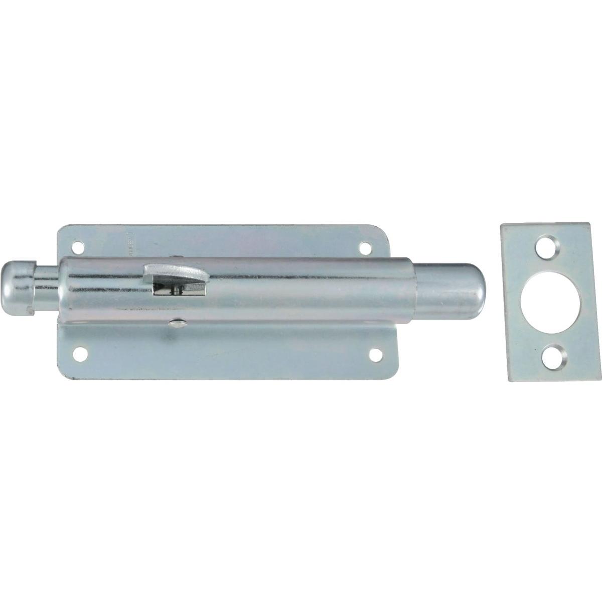 National Hardware Zinc Steel Door Foot Bolt