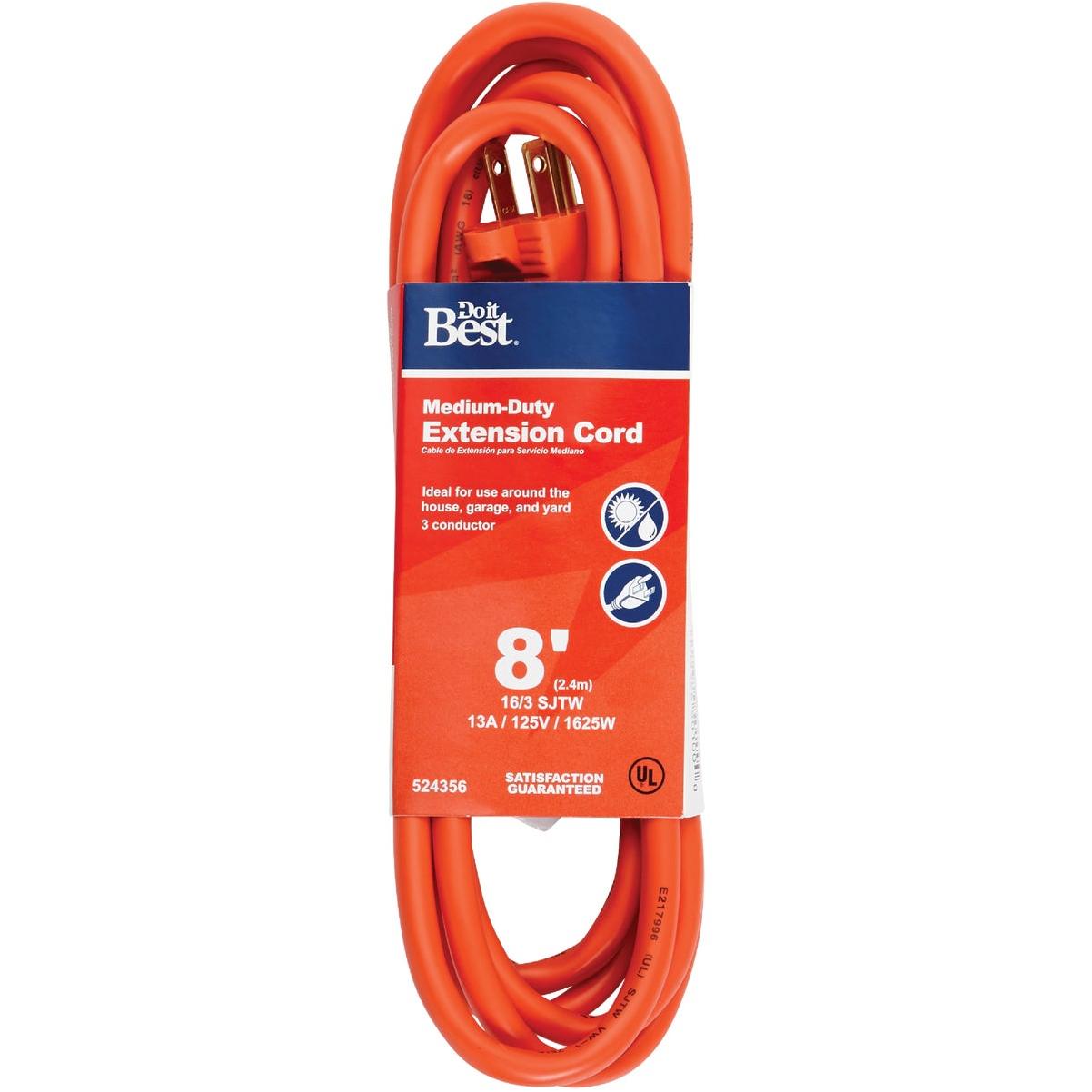 Master Electrician 8 Ft. 16/3 Outdoor Extension Cord