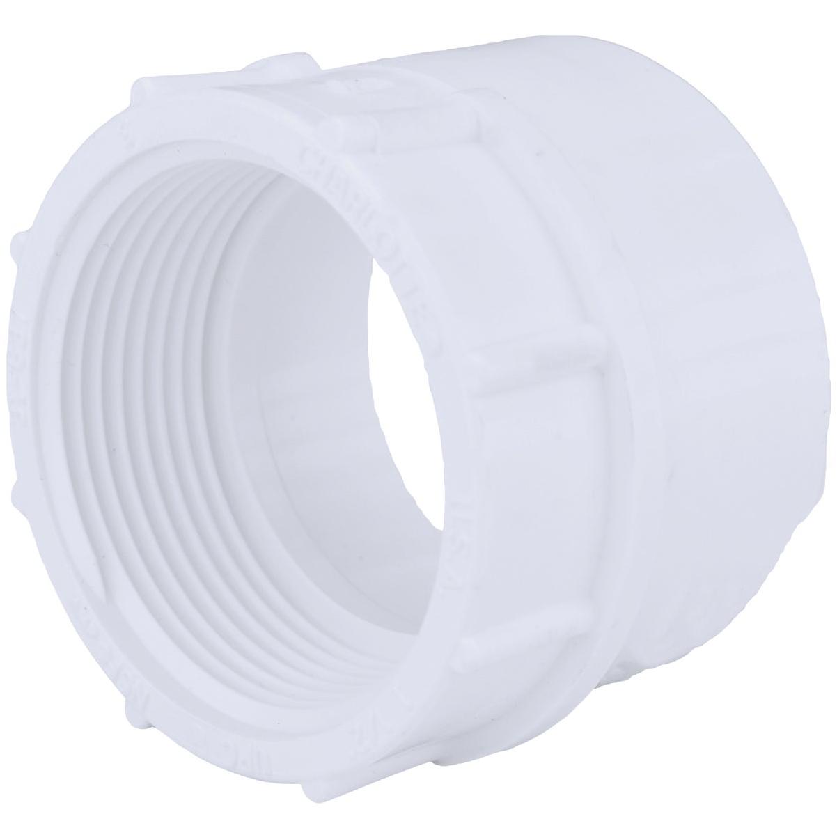 1-1/2 In. Hub X 1-1/2 In. Fpt Schedule 40 Dwv Pvc Adapter