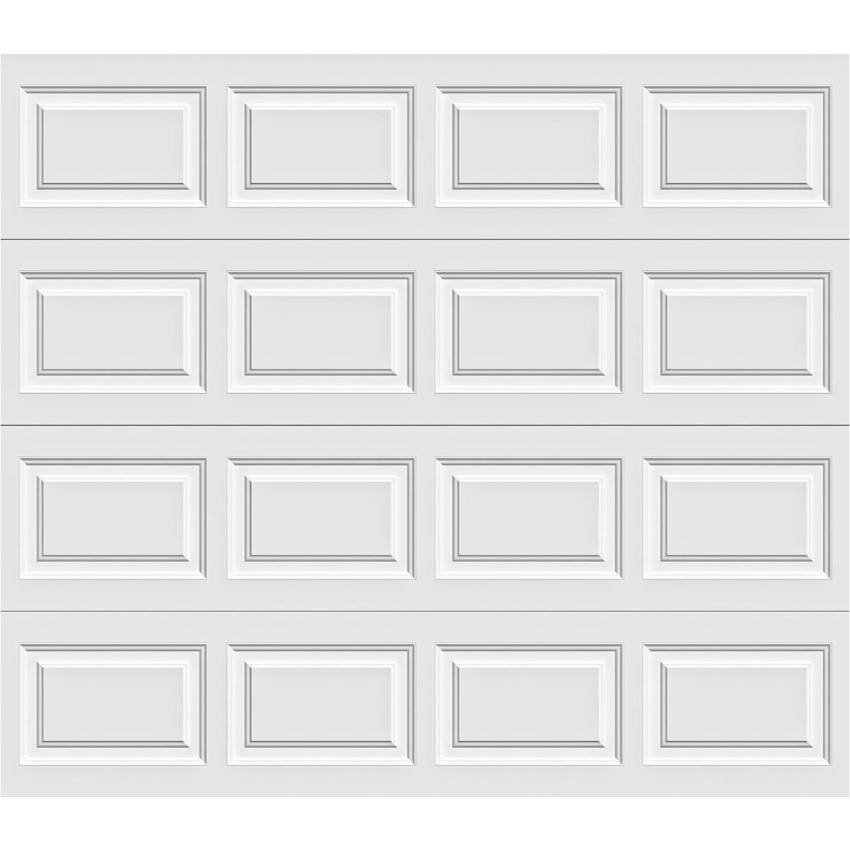 Holmes Gold Series 9 Ft. W x 7 Ft. H White Insulated Steel Garage Door w/Extension Springs