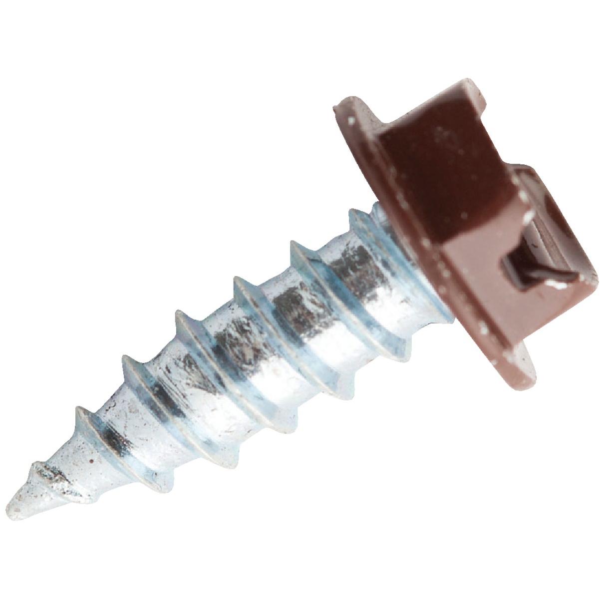 Do it #8 x 1/2 In. Brown Slotted Hex Washer Head Screw (100-Count)