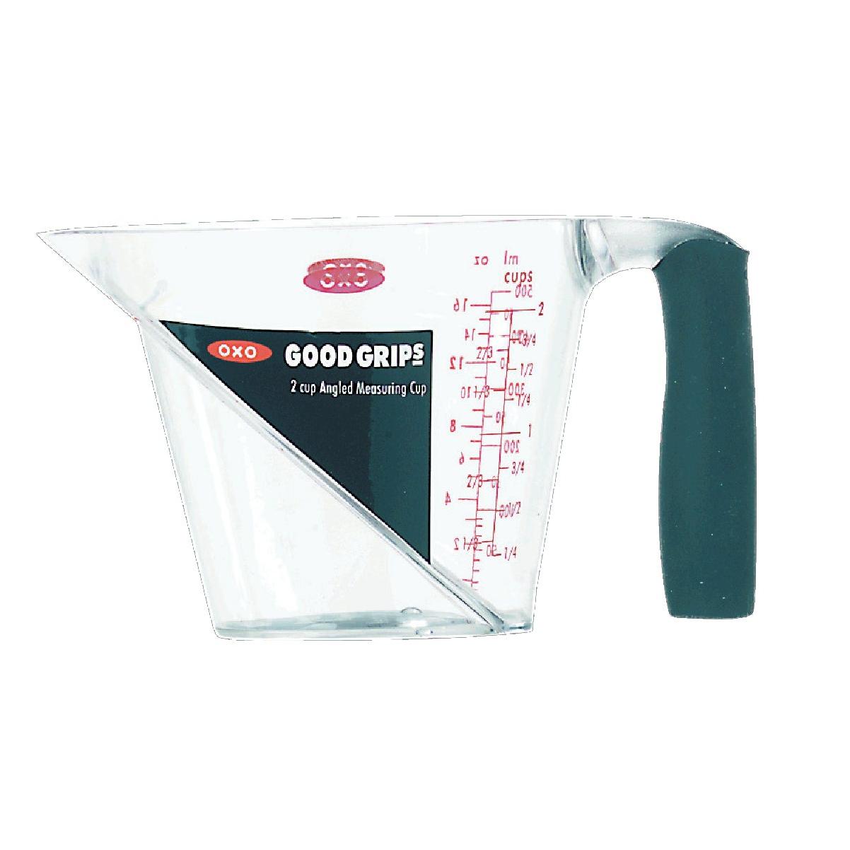 OXO Good Grips 2 Cup Clear Plastic Angled Measuring Cup