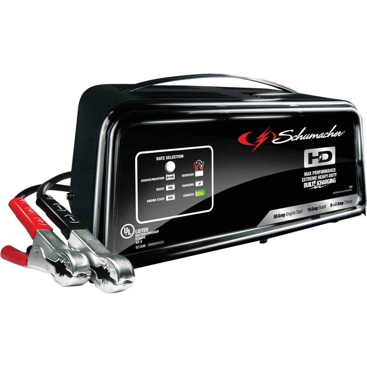Schumacher 12V 50A Automatic Battery Charger
