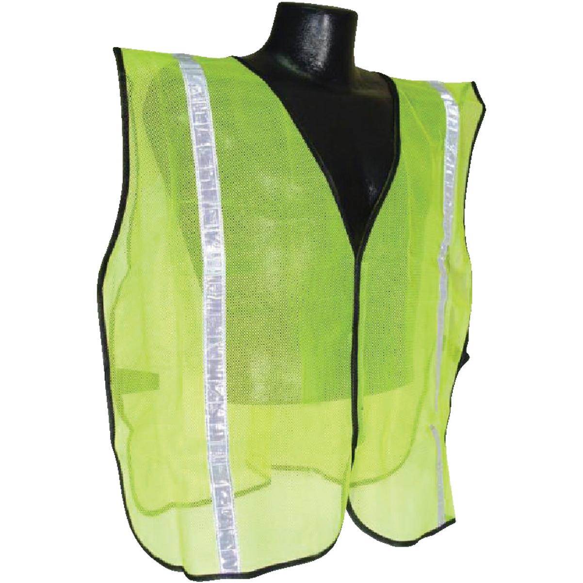 PIP Pro Safety General Purpose Adjustable Hi Visibility Yellow Safety Vest