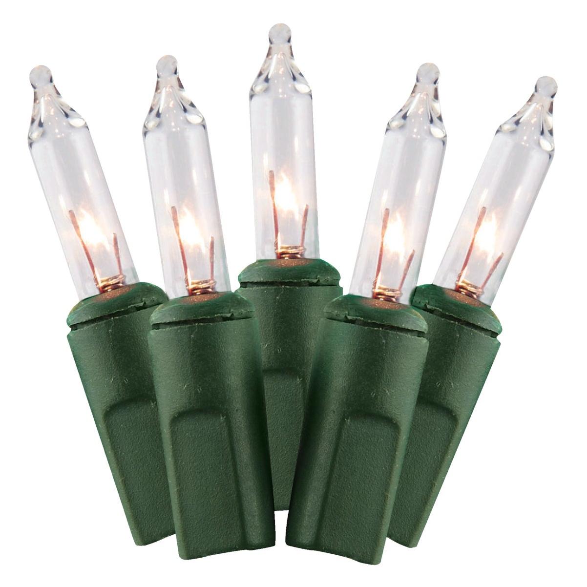 Home Impressions Clear 50-Bulb Mini Incandescent Light Set
