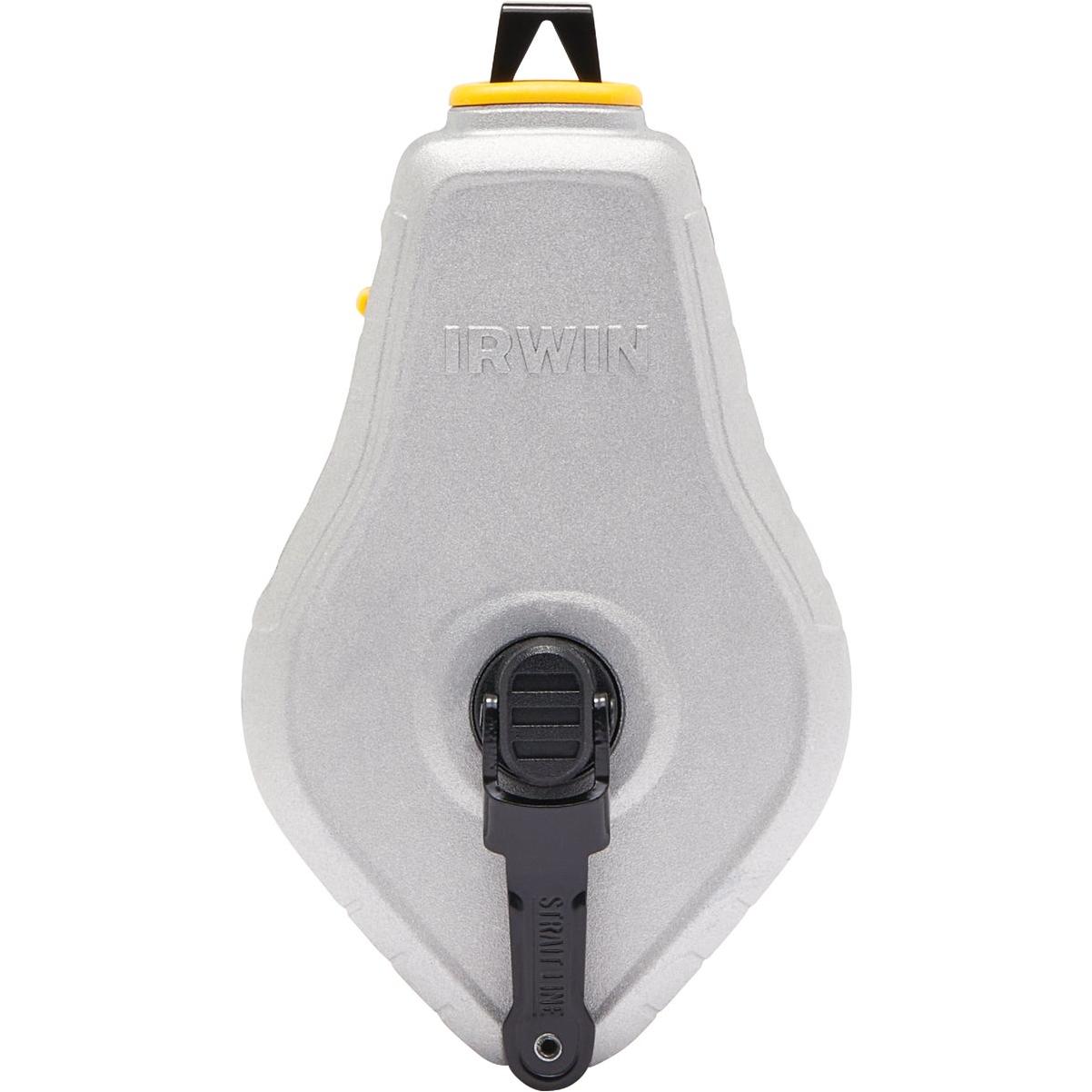 Irwin STRAIT-LINE 100 Ft. Classic Aluminum Chalk Line Reel