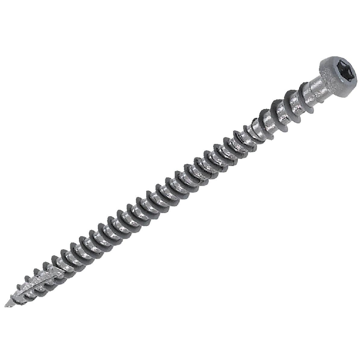 Fastenmaster TrapEase #10 x 2-1/2 In. Gray Ultimate Composite Deck Screw (350-Count Pail)