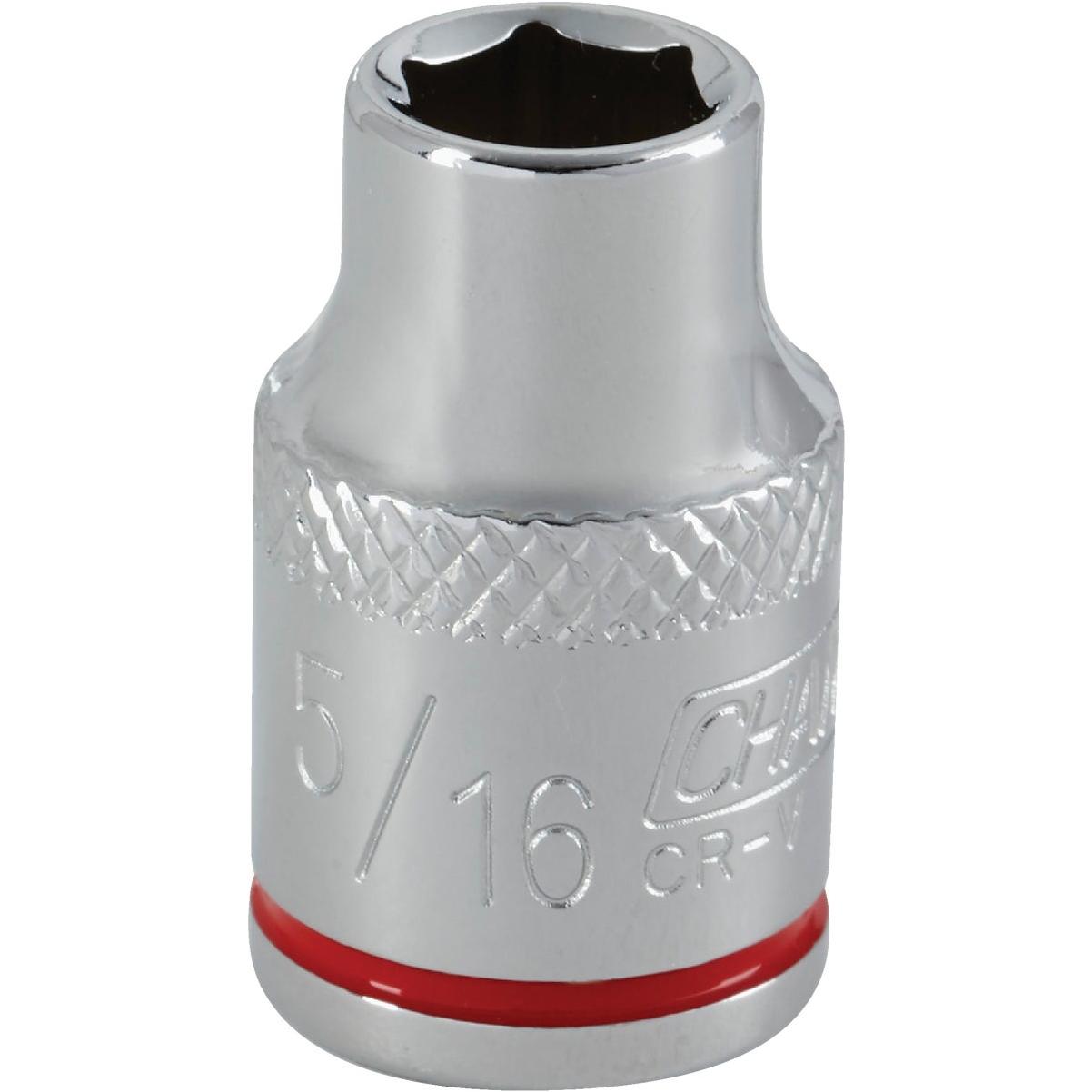 Channellock 3/8 In. Drive 5/16 In. 6-Point Shallow Standard Socket