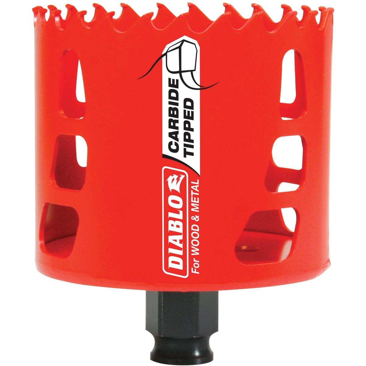 Diablo 3 In. Carbide-Tipped Hole Saw