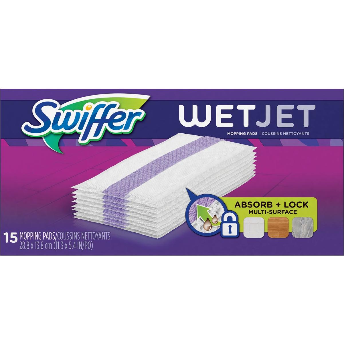 Swiffer WetJet Wet Cloth Mop Refill (15-Count)